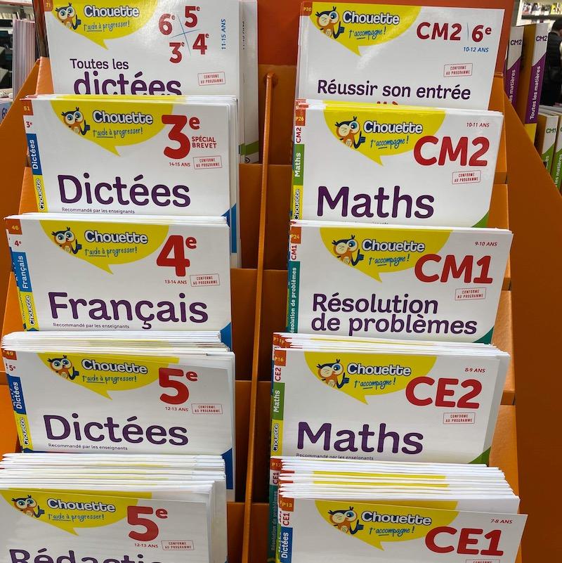 Cahiers de vacances :